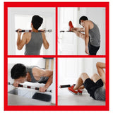 Maxbell Maxbell Telescopic Door Chin Up Adjustable Home Gym Exercise Pull Up Bar 60-100cm
