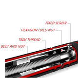 Maxbell Maxbell Telescopic Door Chin Up Adjustable Home Gym Exercise Pull Up Bar 60-100cm