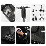 Maxbell Maxbell Bike Handlebar Bag Waterproof Basket Bicycle Front Storage Bag 250x120x105mm