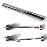 Maxbell Maxbell Anti-slip Steel Dumbbell Connecting Rod Connect Joint Bar Joiner Pole 20cm