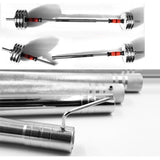 Maxbell Maxbell Anti-slip Steel Dumbbell Connecting Rod Connect Joint Bar Joiner Pole 20cm