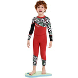 Maxbell Maxbell Kids 2.5mm Wetsuit Long Sleeve UV Protection Thermal Swimsuit S Red