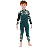 Maxbell Maxbell Kids 2.5mm Wetsuit Long Sleeve UV Protection Thermal Swimsuit S Jasper