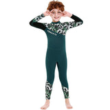 Maxbell Maxbell Kids 2.5mm Wetsuit Long Sleeve UV Protection Thermal Swimsuit S Jasper