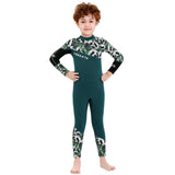 Maxbell Maxbell Kids 2.5mm Wetsuit Long Sleeve UV Protection Thermal Swimsuit S Jasper