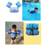 Maxbell Maxbell Kids Swimming Trainer Swim Pool Float Arm Bands Buoy Floater Tube Dolphin