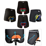 Maxbell Maxbell Bike Short Pants 3d Gel Pad Men Woman Cycling Underwear Tights Yellow S