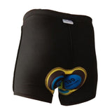Maxbell Maxbell Bike Short Pants 3d Gel Pad Men Woman Cycling Underwear Tights Yellow S