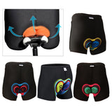 Maxbell Maxbell Bike Short Pants 3d Gel Pad Men Woman Cycling Underwear Tights Yellow S