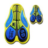 Maxbell Maxbell Bike Short Pants 3d Gel Pad Men Woman Cycling Underwear Tights Yellow S
