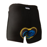 Maxbell Maxbell Bike Short Pants 3d Gel Pad Men Woman Cycling Underwear Tights Yellow 3XL