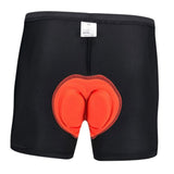 Maxbell Maxbell Cycling 3D Padded Shorts Bike Cycling Underwear Tight Short Pants Orange 2XL