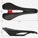 Maxbell Maxbell Road Bike Saddle Comfy Lightweight Carbon Fiber Mountain Bike Bicycle Saddle