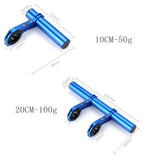 Maxbell Maxbell Bike Handlebar Extension Bar Bracket Holder Extender Mount Black 10cm