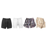Maxbell Maxbell 2 in 1 Men Running Shorts Built In Base Layer Short Pants Pocket Black M