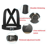 Maxbell Maxbell Shoulder Harness  Pull Sled Drag Power Speed Weight Training  Strap 3Meters