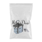 Maxbell Maxbell Foldable Bike Basket Storage Shopping Picnic Pet Bag with Handle Blue