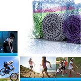 Maxbell Maxbell Cooling Towel Keep Cool for Jogging Golf Yoga Camping Hiking Towel Blue