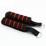 Maxbell Maxbell Resistance Bands Handle with Strong Nylon Strap black and red