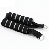 Maxbell Maxbell Resistance Bands Handle with Strong Nylon Strap black and gray