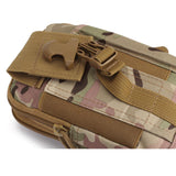 Waterproof Tactical Waist Bag Belt Pack Molle Pouch Orange