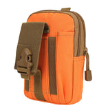 Waterproof Tactical Waist Bag Belt Pack Molle Pouch Orange