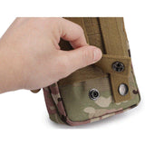 Waterproof Tactical Waist Bag Belt Pack Molle Pouch Orange