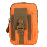 Waterproof Tactical Waist Bag Belt Pack Molle Pouch Orange