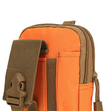 Waterproof Tactical Waist Bag Belt Pack Molle Pouch Orange