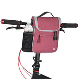 Maxbell Cycling Bags Bicycle Handlebar Bag Bike Front Tube Basket Rear Pannier Red - Aladdin Shoppers