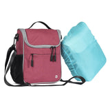 Maxbell Cycling Bags Bicycle Handlebar Bag Bike Front Tube Basket Rear Pannier Red - Aladdin Shoppers