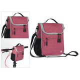 Maxbell Cycling Bags Bicycle Handlebar Bag Bike Front Tube Basket Rear Pannier Red - Aladdin Shoppers