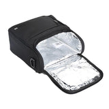Maxbell Bike Handlebar Bag Rear Pannier Top Tube Frame Lunch Insulated Bag Black - Aladdin Shoppers