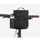 Maxbell Bike Handlebar Bag Rear Pannier Top Tube Frame Lunch Insulated Bag Black - Aladdin Shoppers