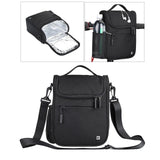 Maxbell Bike Handlebar Bag Rear Pannier Top Tube Frame Lunch Insulated Bag Black - Aladdin Shoppers