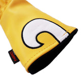 Maxbell 2 Pieces Golf Driver Head Cover PU Leather 400cc Woods Stylish Protectors
