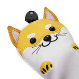 Maxbell 2 Pieces Golf Driver Head Cover PU Leather 400cc Woods Stylish Protectors