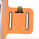 Maxbell Maxbell 1pc Waterproof Armband Fitness Gym Exercise Holder Pouch Waistband Workouts orange