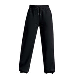 Womens Sweatpants Fleece Lining Jogger Pants Casual Harem Trouser Black M