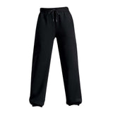 Womens Sweatpants Fleece Lining Jogger Pants Casual Harem Trouser Black M