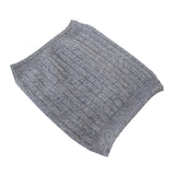 Maxbell 2xUnisex Cashmere Waistband Waist Warmer Abdominal Kidney Binder Belt Gray