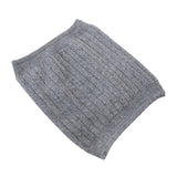 Maxbell 2xUnisex Cashmere Waistband Waist Warmer Abdominal Kidney Binder Belt Gray