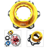 Maxbell Bike Center Lock Adapter Conversion to 6-Bolt Rotor Washer Gasket Golden - Aladdin Shoppers
