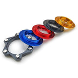 Maxbell Bike Center Lock Adapter Conversion to 6-Bolt Rotor Washer Gasket Golden - Aladdin Shoppers