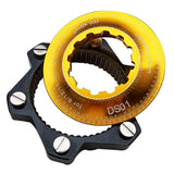 Maxbell Bike Center Lock Adapter Conversion to 6-Bolt Rotor Washer Gasket Golden - Aladdin Shoppers