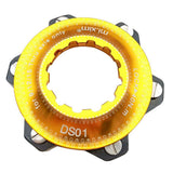 Maxbell Bike Center Lock Adapter Conversion to 6-Bolt Rotor Washer Gasket Golden - Aladdin Shoppers