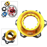 Maxbell Bike Center Lock Adapter Conversion to 6-Bolt Rotor Washer Gasket Golden - Aladdin Shoppers