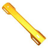 Aluminum Alloy Scuba Diving Single Tank Adapter (STA) Backplate Yellow