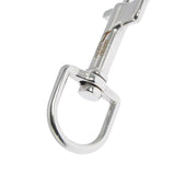 10xStainless Steel Swivel Bolt Snap Hook Clip Scuba Diving 100mm Single Ended