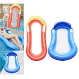 Maxbell 2pcs Pool Float Bed Swimming Mesh Floating Chair Sofa Lounger Water Sofa